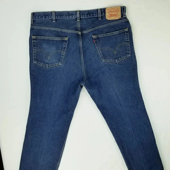Levi's 40X29 Relaxed Fit 550 Men's Blue Denim Cotton Jeans - Picture 1 of 9